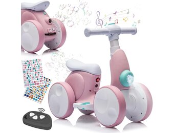 Elektrische Loopfiets 4-in-1 met Muziek & Licht (1-4 Jaar) - 54% Korting!