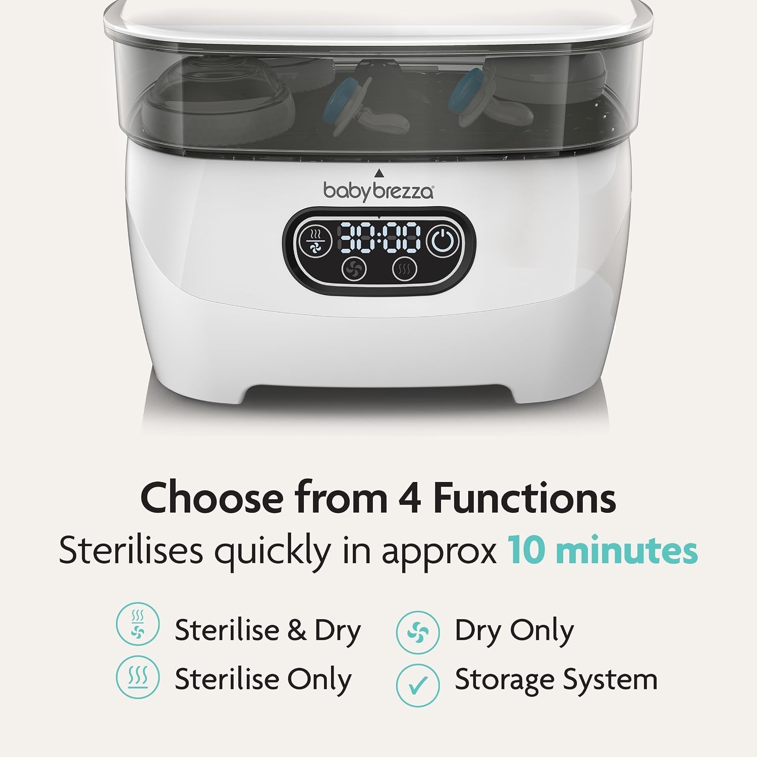 Babybrezza Sterilisator & Droger Advanced - 34% Korting
