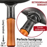 YOSUKATA Koolstofstalen Wokpan 30 cm Plat 54% Korting