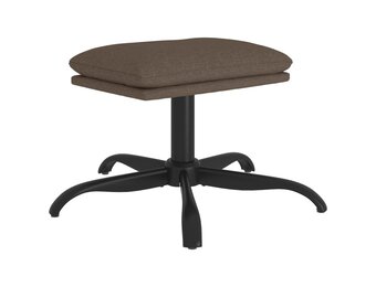 Voetenbank Stof Taupe 60x60x36 cm - 34% Korting