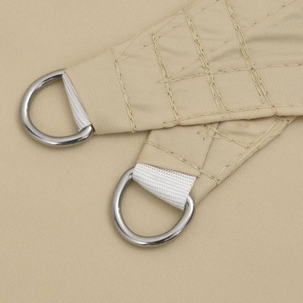 vidaXL Rechthoekig Zonnescherm 4x5m Beige Oxford Stof - 54% Korting