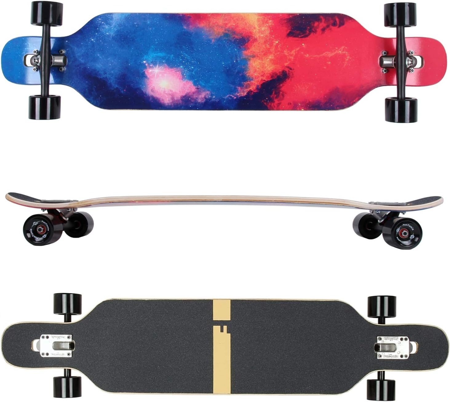 FunTomia Longboard Galaxy 106 cm - Flex1 (34% korting)