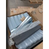 Plantenbak 152x80x68 cm Gep. Staal Bruin - 59% Korting