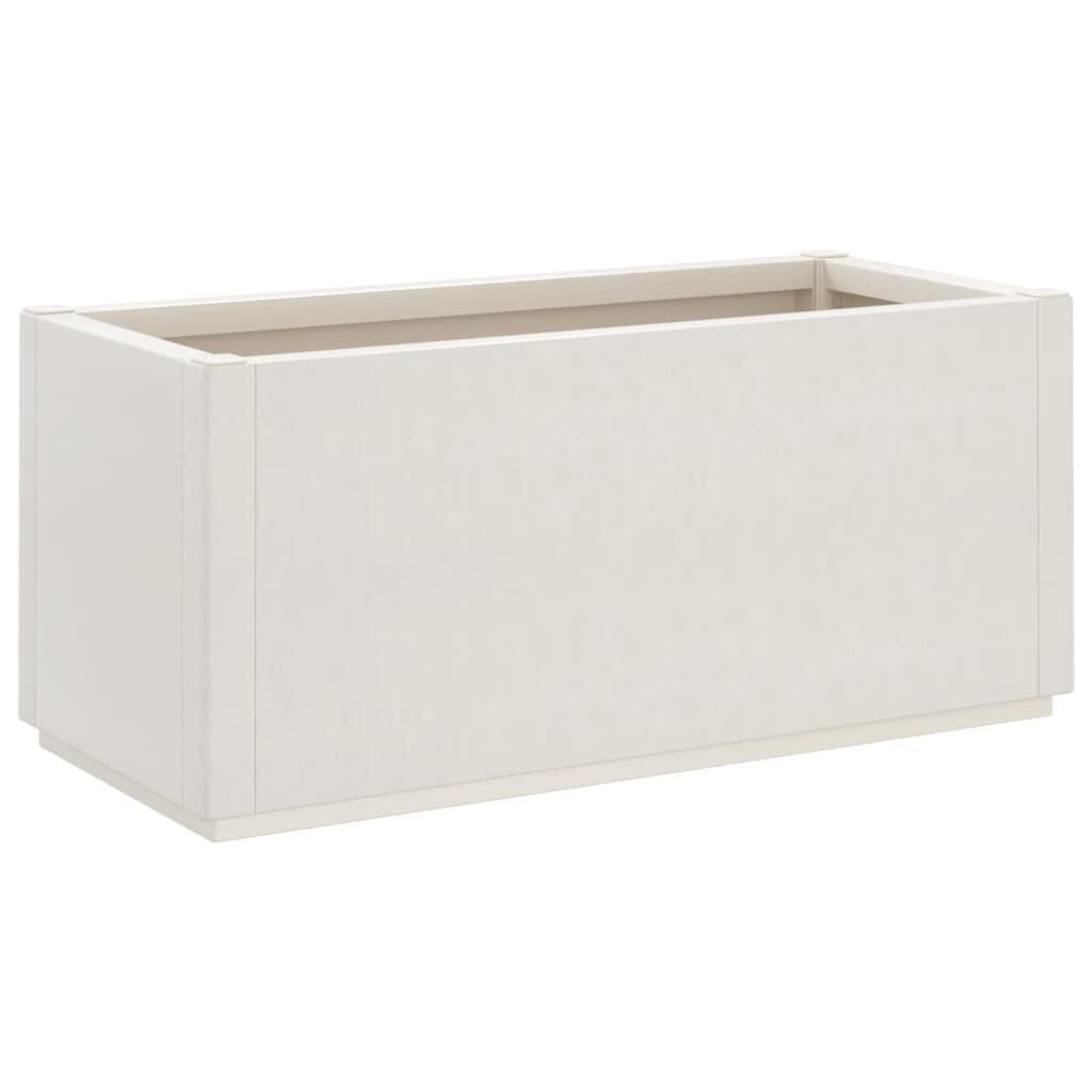 Plantenbak Polypropeen Wit 80x36x35 cm - 34% Korting