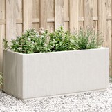 Plantenbak Polypropeen Wit 80x36x35 cm - 34% Korting