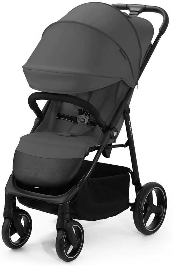 Kinderkraft Trig 3 Kinderwagen Grijs - Lichtgewicht & Eénhandig Inklapbaar - 35% Korting