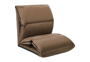 Inklapbare Vloerstoel Microvezel Taupe - 60% Korting