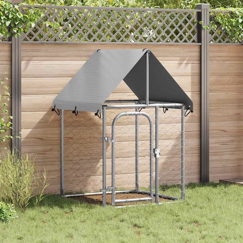 Hondenkennel Buiten met Dak 100x100x150 cm - 34% Korting