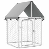 Hondenkennel Buiten met Dak 100x100x150 cm - 34% Korting