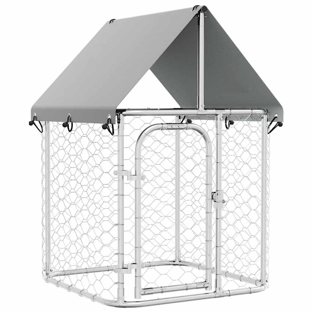 Hondenkennel Buiten met Dak 100x100x150 cm - 34% Korting
