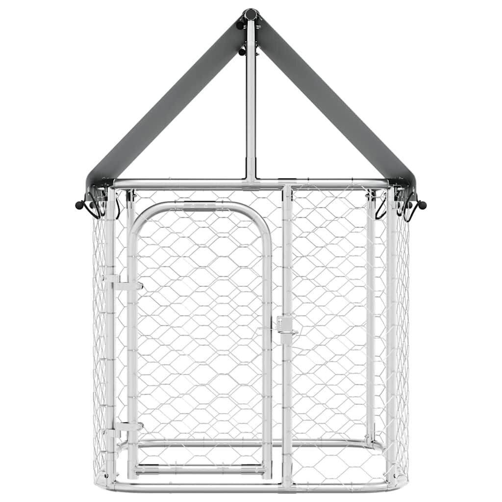 Hondenkennel Buiten met Dak 100x100x150 cm - 34% Korting