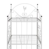 Vierkant Plantenrek Maria Wit - 46% Korting