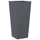 VidaXL Plantenbakken 2 st 35x35x75 cm Antraciet - 34% Korting