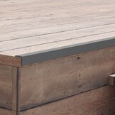 vidaXL Terras Hoekplinten 5 Stuks HKC Grijs 170 cm - 34% Korting