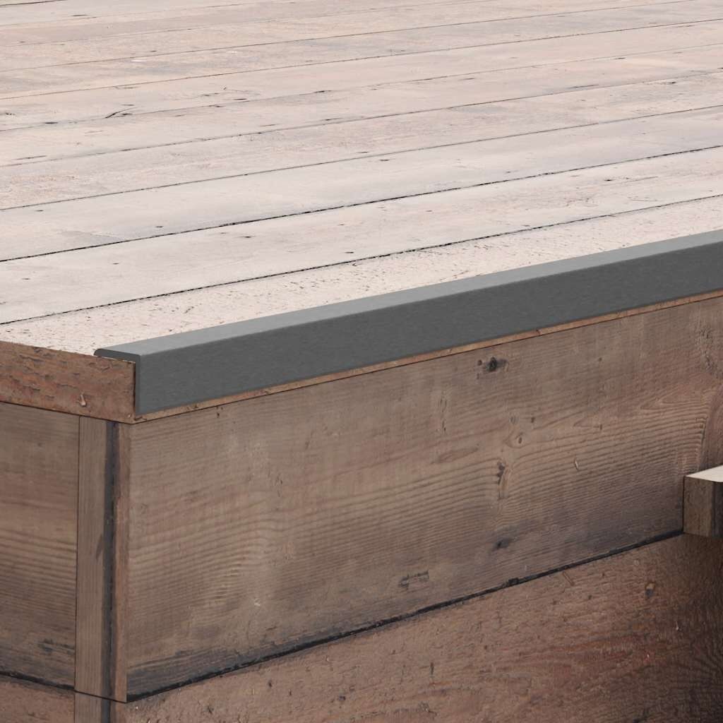 vidaXL Terras Hoekplinten 5 Stuks HKC Grijs 170 cm - 34% Korting