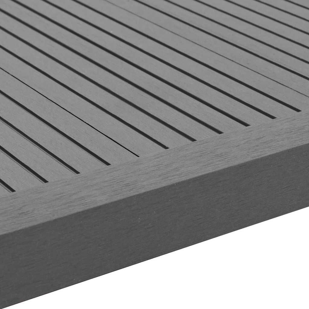 vidaXL Terras Hoekplinten 5 Stuks HKC Grijs 170 cm - 34% Korting