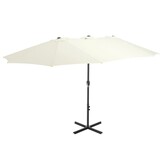 Parasol met aluminium paal 460x270 cm - 61% Korting
