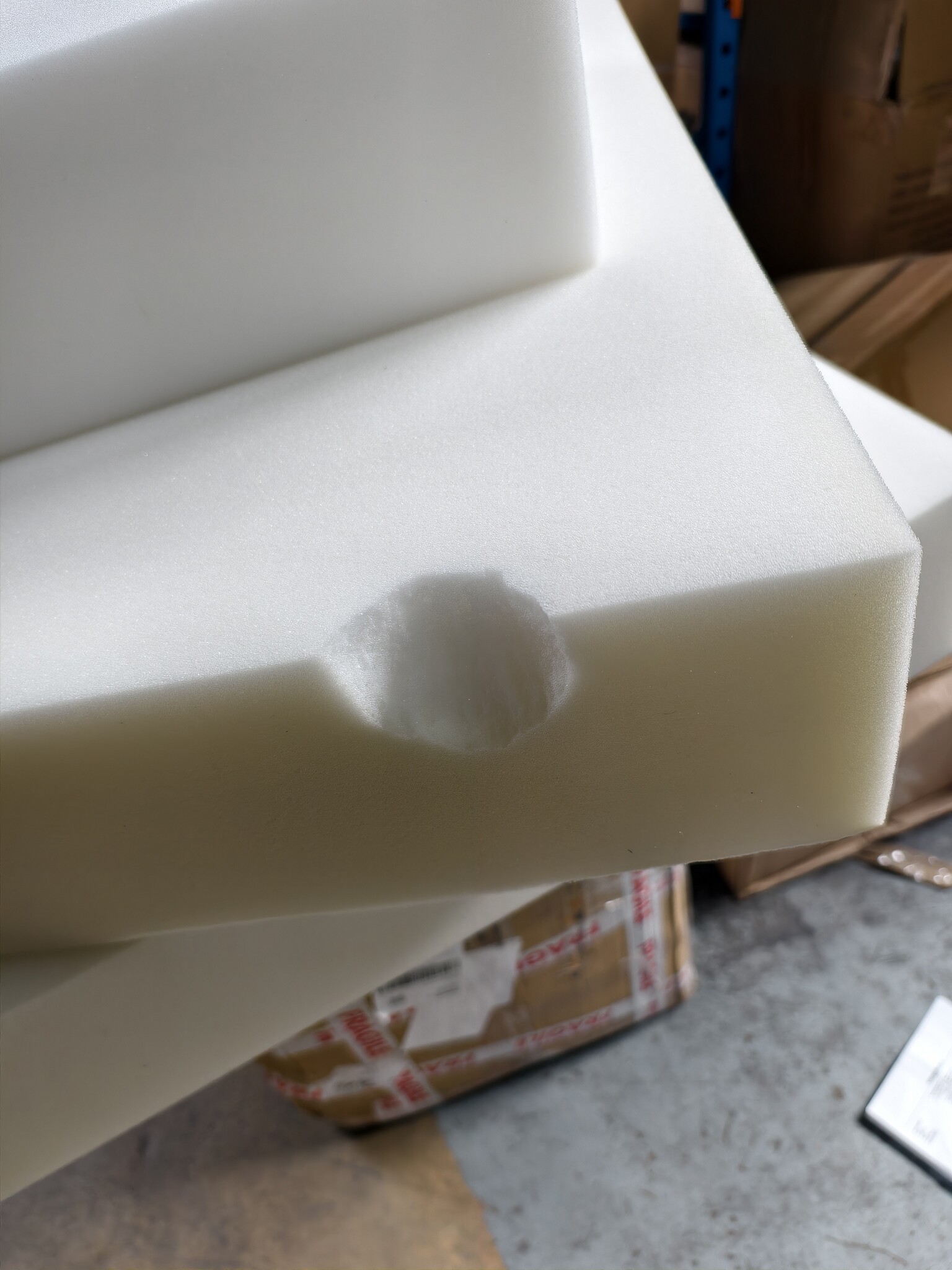 Logeermatras opvouwbaar 200 x 70 x 15 cm met kussens