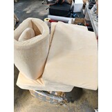 Foam speelset - 7-delig - met ballenbak en 100 ballen - beige