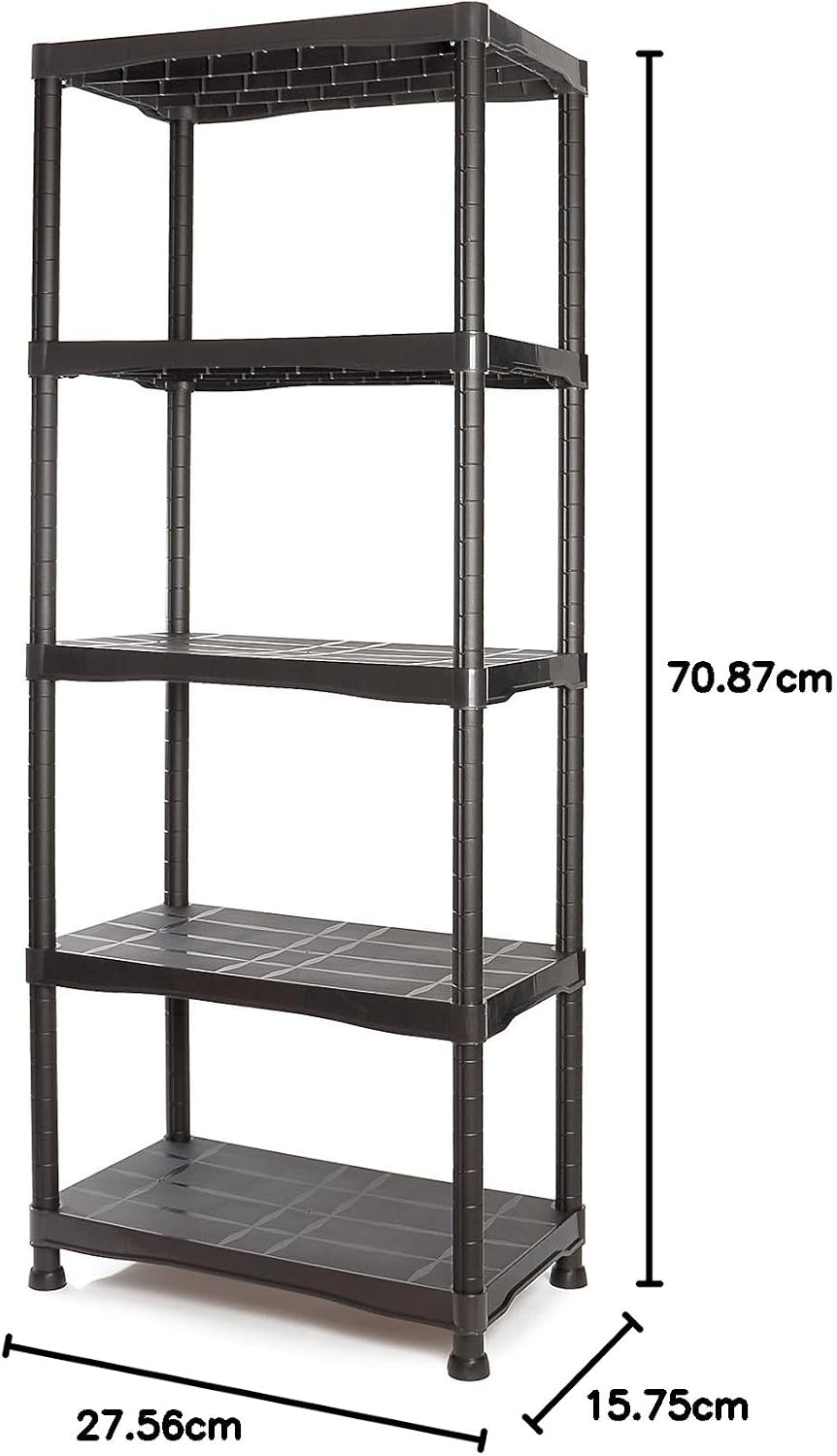 Tayg 745 Bouwpakket voor kunststof rek nr. 745, 700 x 400 x 1800 mm - Maat 700x400x1800mm