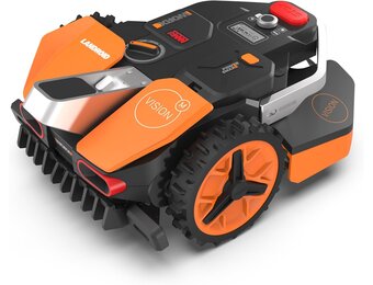 WORX Landroid Vision M600 WR206E.1 Robotmaaier, voor tuinen tot 600 m², intelligente robotmaaier zonder begrenzingskabel, wifi en bluetooth, actieve obstakelvermijding met AI-technologie,
