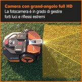 WORX Landroid Vision M600 WR206E.1 Robotmaaier, voor tuinen tot 600 m², intelligente robotmaaier zonder begrenzingskabel, wifi en bluetooth, actieve obstakelvermijding met AI-technologie,
