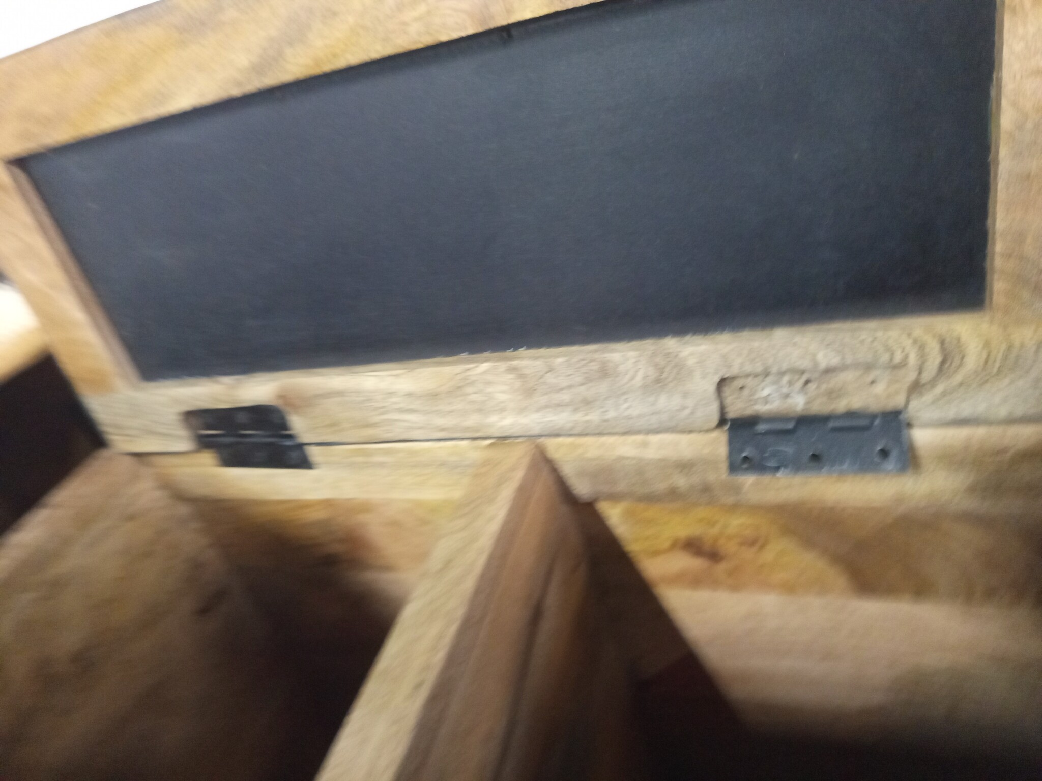 vidaXL Wastafelkast met plank Bruin 55 x 35 x 60 cm Massief Mango Hout