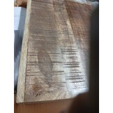 vidaXL 3-delige Tafeltjesset massief mangohout
