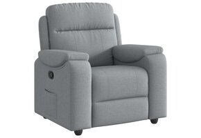 Verstelbare Fauteuil Stof Lichtgrijs - 35% Korting