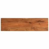 vidaXL Tafelblad rechthoekig 100x40x2,5 cm massief acaciahout
