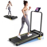 YPOO 3-in-1 Compacte Loopband - Inklapbaar met Hellingshoek - 2,5 PK - Zwart