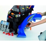 Theo Klein 2822 Hot Wheels-montagewagen I Motorblok met leerzame reparatiefuncties I Batterij-aangedreven koplampen en claxon I Speelgoed voor kinderen vanaf 3 jaar