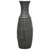 VidaXL Bistroset 3-delig Poly Rattan Grijs - 35% Korting
