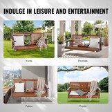Hollywoodschommel Cederhout 152 cm - 35% Korting!