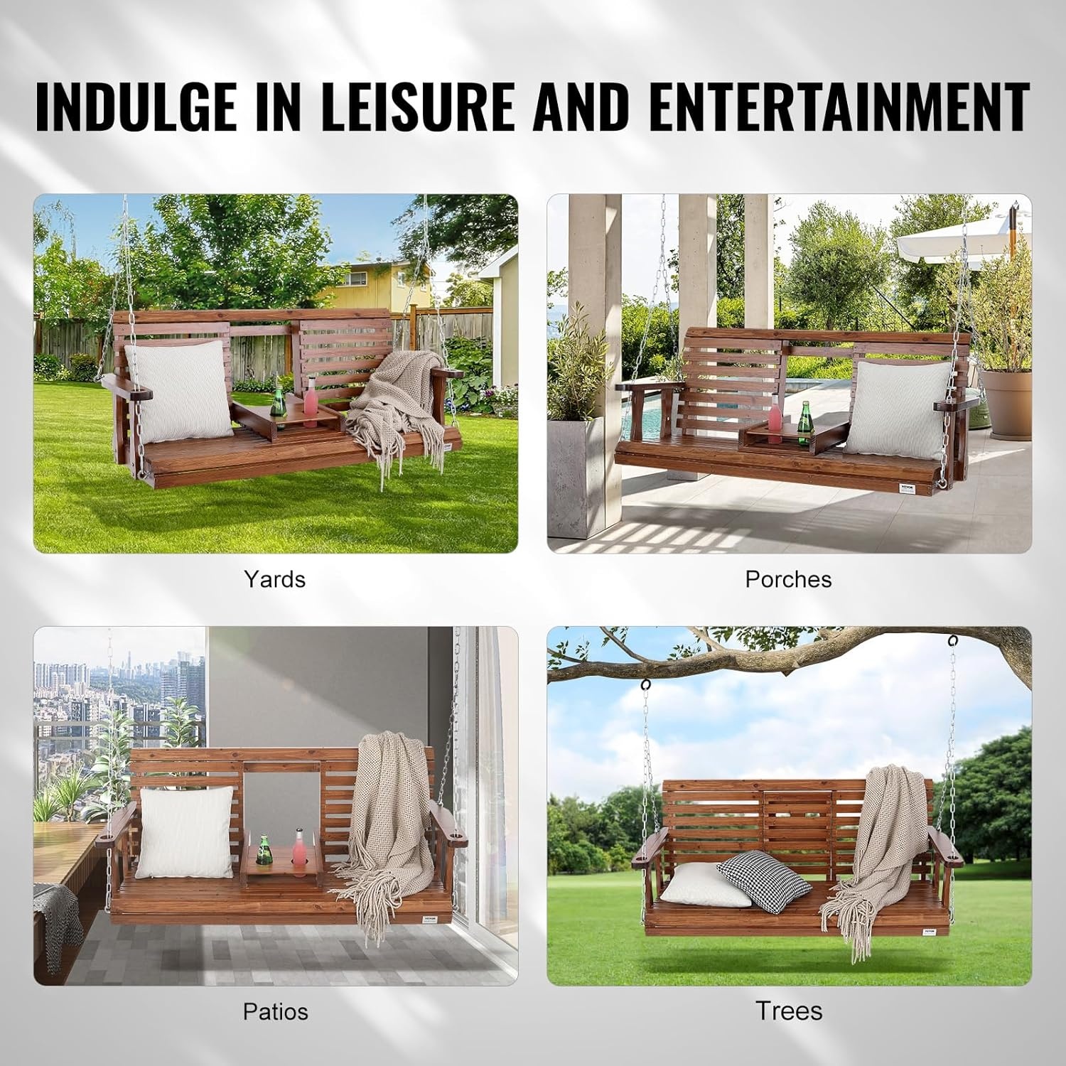 Hollywoodschommel Cederhout 152 cm - 35% Korting!