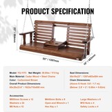 Hollywoodschommel Cederhout 152 cm - 35% Korting!