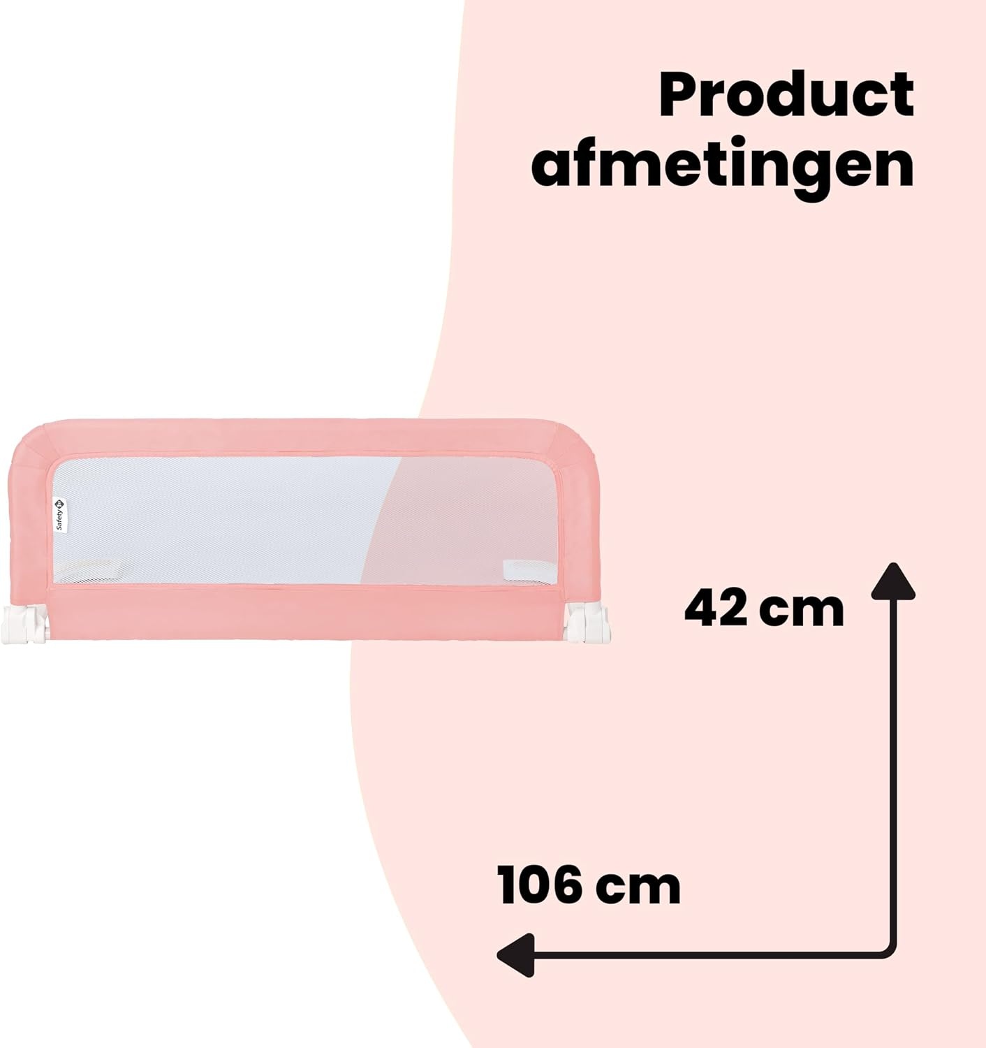 Safety 1st Bedhekje Reismodel Donker Grijs - 33% Korting