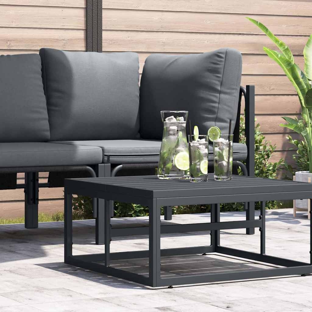 vidaXL Loungeset Antraciet Staal 70x70,5x32cm - 34% Korting