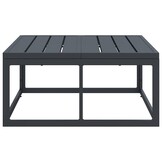 vidaXL Loungeset Antraciet Staal 70x70,5x32cm - 34% Korting