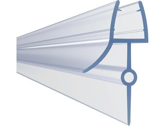Douche- en badschermafdichting 870mm Transparant voor glas 6-8mm | Waterdicht & Eenvoudige installatie
