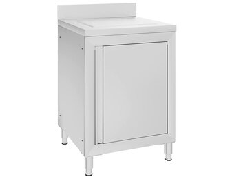 VidaXL Keukenkast met Afdruipplaat RVS - 60x60 cm - 55% Korting