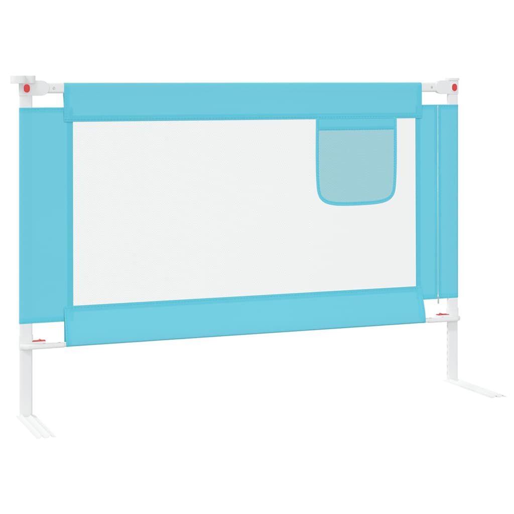 Bedhekje voor peuters 100x25cm stof blauw - 34% korting