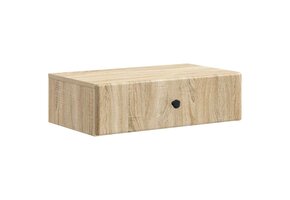 Wandmontage Zijtafel Sonoma Eiken - 45% Korting