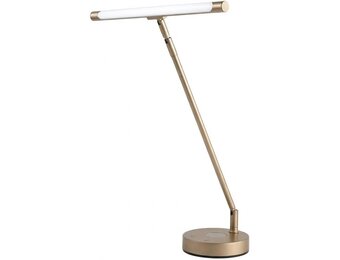 LED Pianolamp Mat Goud Aluminium - 34% Korting
