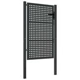 Tuinpoort Staal Antraciet 105x200 cm - 35% Korting