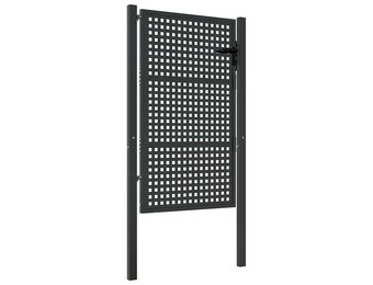 Tuinpoort Staal Antraciet 105x200 cm - 35% Korting