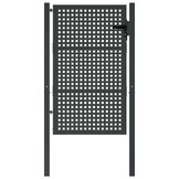 Tuinpoort Staal Antraciet 105x200 cm - 35% Korting