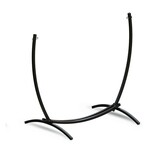 2-in-1 Hangmat & Hangstoel Standaard - Zwart Gepoedercoat Staal - 34% Korting