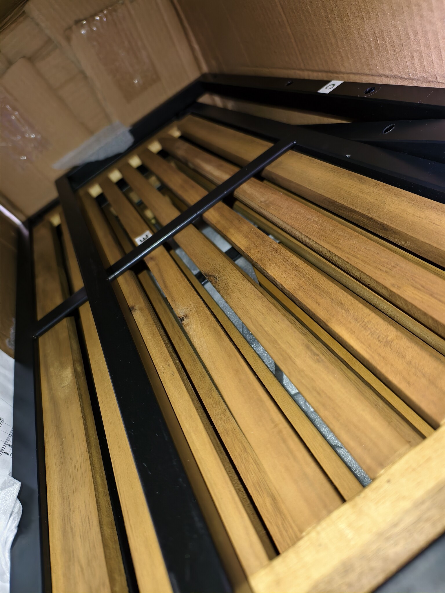 Acacia Houten Tuinbank Zonder Armleuningen + Kussens - 54% Korting