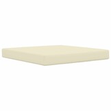 Buitenbankkussen Polyester Crèmekleurig 80x80 cm - 34% Korting